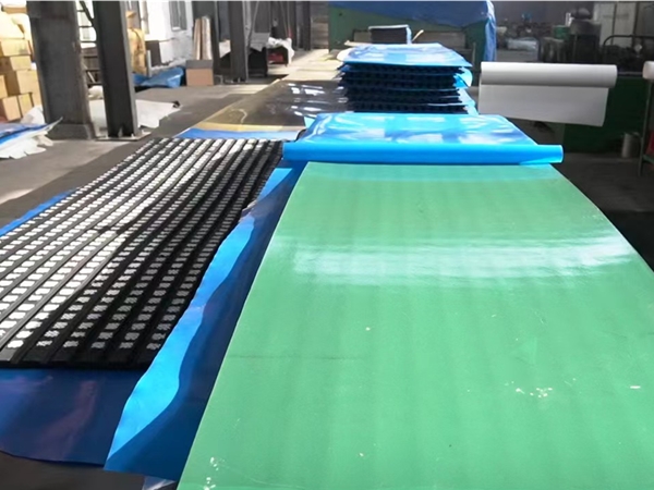revestimiento cerámico para poleas de transportador